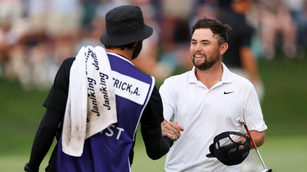 Alex Fitzpatrick leads Truist while former Wake teammate Cameron Young lurks after 63