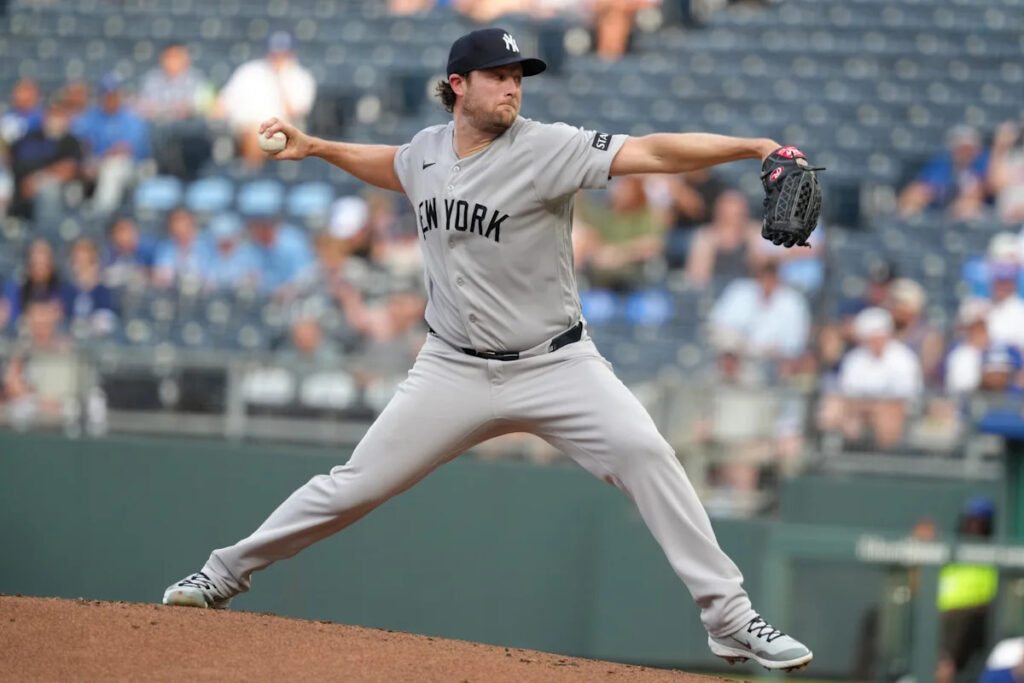 Gerrit Cole strikes out 10, throws 6 2/3 scoreless innings in second start back as Yankees cruise past Royals Gerrit Cole strikes out 10, throws 6 2/3 scoreless innings in second start back as Yankees cruise past Royals