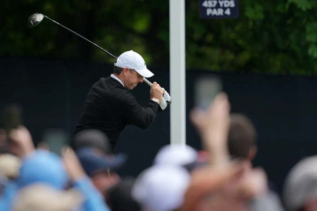 PGA Championship: Rory McIlroy uses a single four-letter word to describe his first round