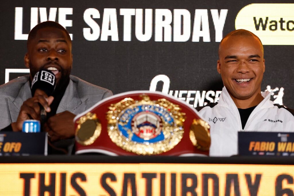 Fabio Wardley and Daniel Dubois’ teams overshadow fighters at fiery press conference
