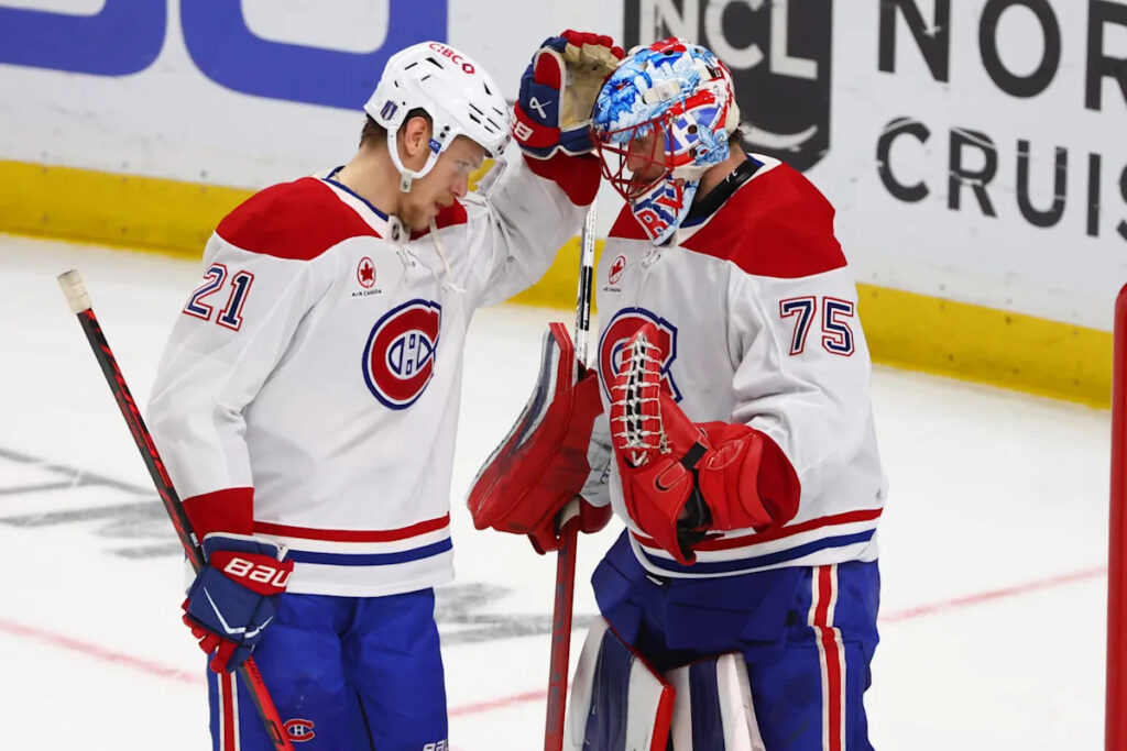 Canadiens beat Sabres 5-1 as Alex Newhook scores twice to tie series 1-1