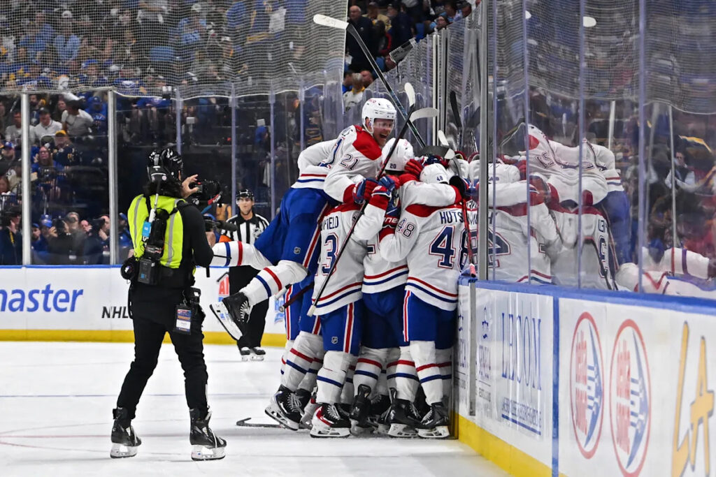 Canadiens’ Alex Newhook scores thrilling OT game-winner to defeat Sabres in Game 7