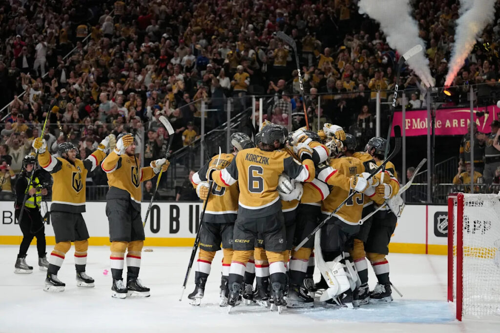 Shades of the 2023 Stanley Cup team: Golden Knights win with depth scoring, defense and goaltending Shades of the 2023 Stanley Cup team: Golden Knights win with depth scoring, defense and goaltending