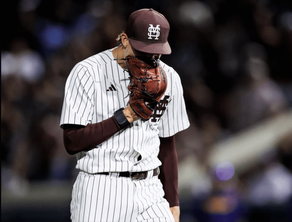 Lack of timely hitting dooms No. 4 Texas in 7-4 loss to No. 10 Mississippi State