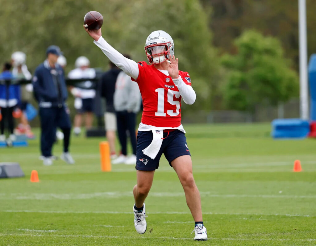 Patriots scouting report: Behren Morton is at the bottom of the QB pecking order