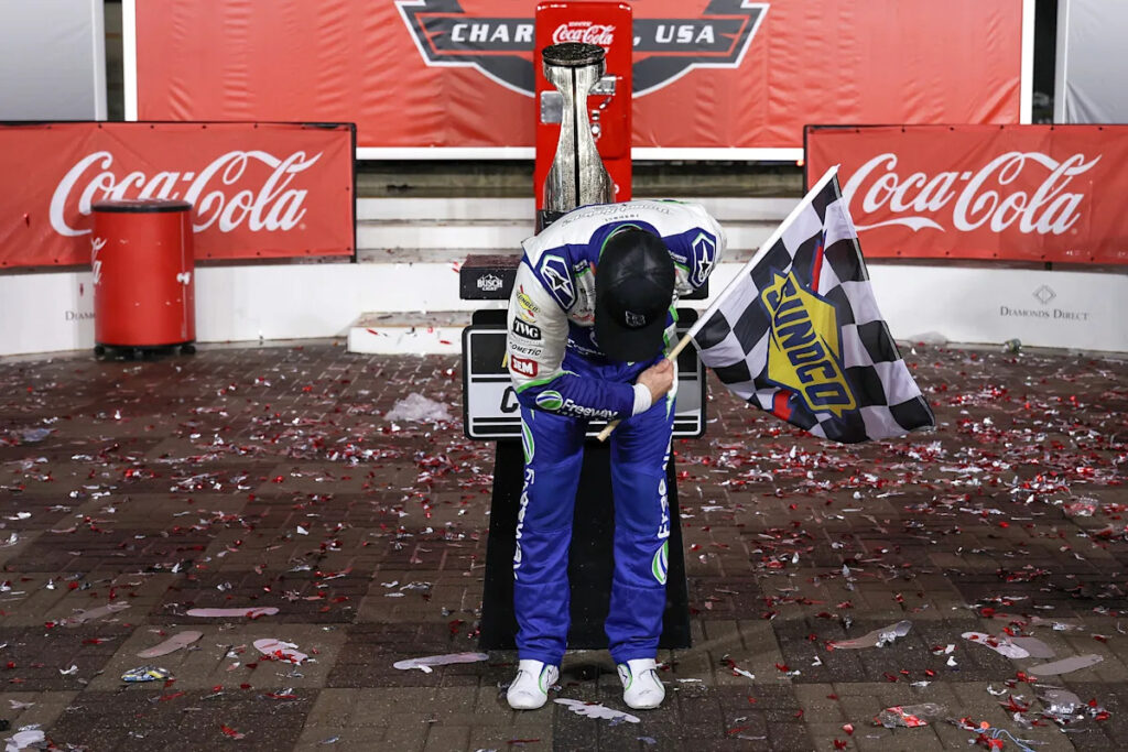 Kyle Busch tribute with his family creates lasting image, more NASCAR Charlotte takeaways