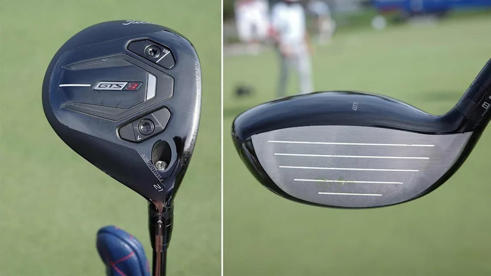 Cameron Young's titleist GTS3 7-wood.