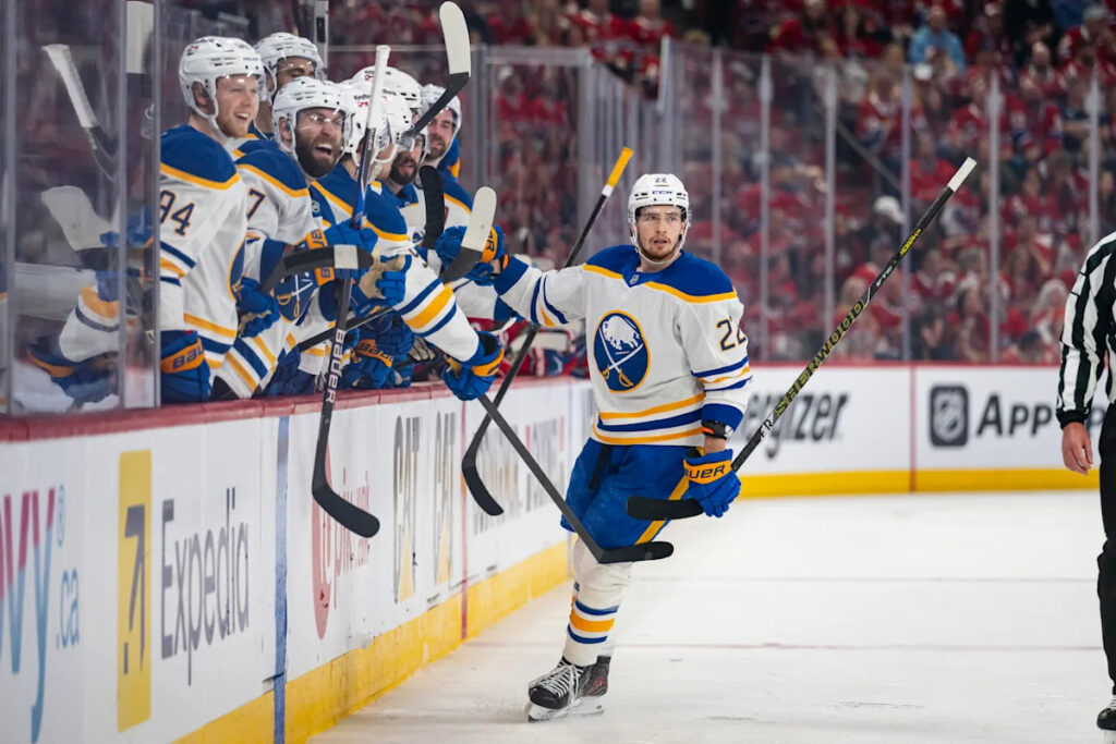 Sabres reportedly stayed in hotel ahead of hosting Canadiens for Game 7 amid home game struggles Sabres reportedly stayed in hotel ahead of hosting Canadiens for Game 7 amid home game struggles