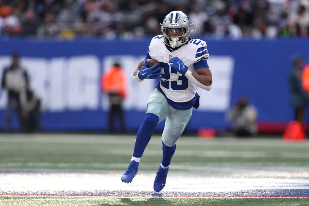 Cowboys RB Jaydon Blue needs to earn the RB2 role this offseason