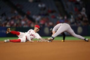Spiraling Angels botch double play, sealing loss Athletics