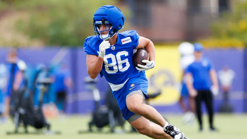 Rams get second-round TE Max Klare under contract Rams get second-round TE Max Klare under contract
