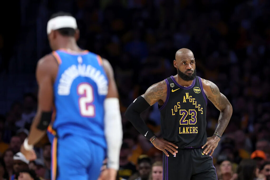 LeBron James admits Thunder ‘out-talented’ Lakers in playoffs, says he’s waiting to make call on NBA future