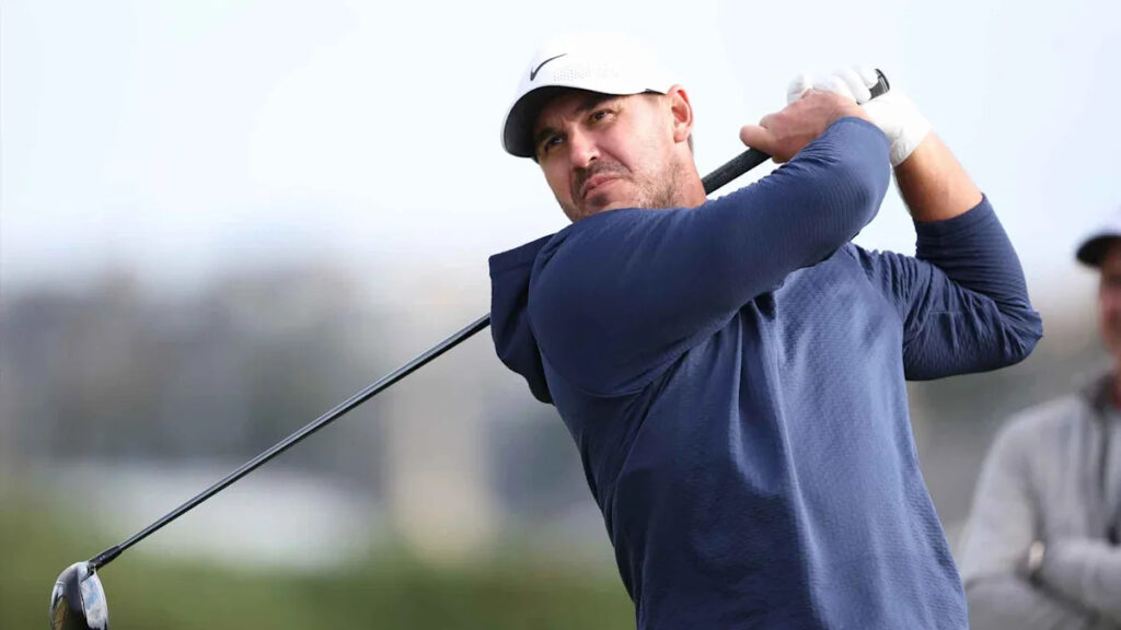 Brooks Koepka finally has a tee time. And an admirable mindset