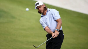 Fleetwood one shot off lead at Quail Hollow