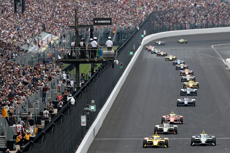 Alex Palou, Chip Ganassi Racing Honda, Alexander Rossi, Ed Carpenter Racing Chevrolet