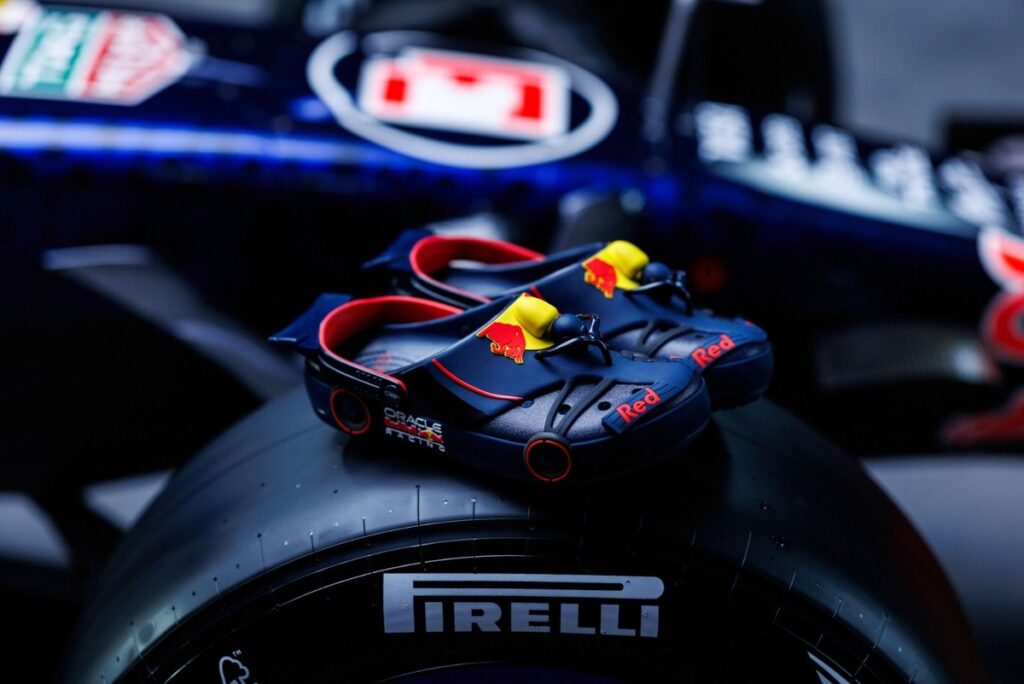 Red Bull launches  Crocs clog with F1 car-inspired design
