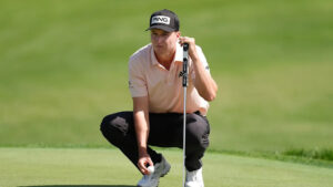Matt McCarty holds 1-shot lead at Quail Hollow as Rory McIlroy struggles to make birdies in return