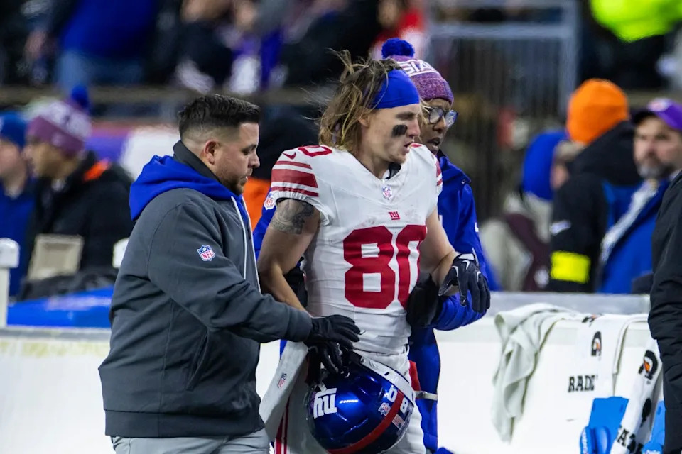 Gunner Olszewski is feared to have suffered a torn Achilles. Corey Sipkin for the NY POST