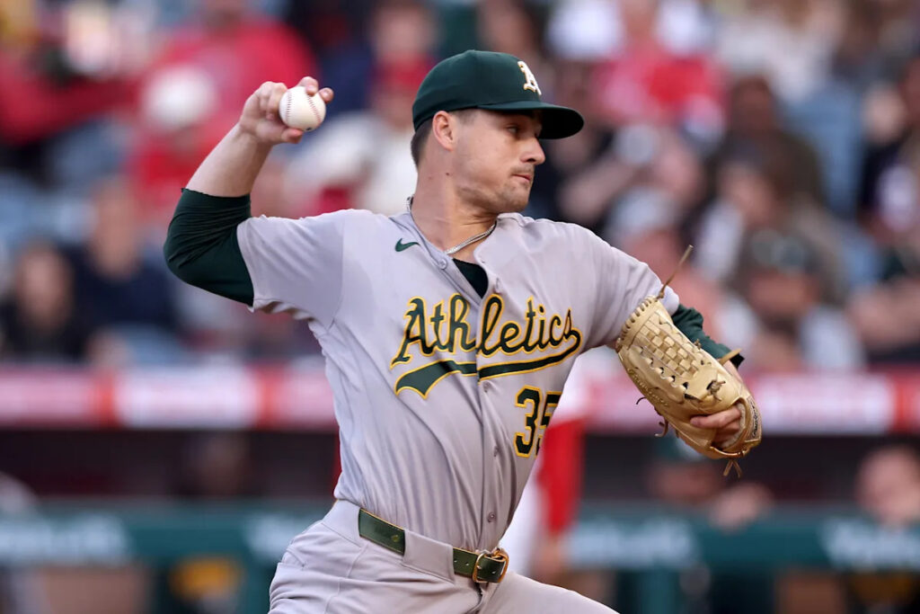 Angels beat Athletics with walk-off homer despite A’s starter J.T. Ginn throwing 8 no-hit innings