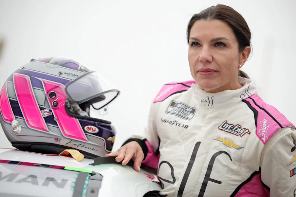 Where will Katherine Legge start in NASCAR’s Coca-Cola 600?