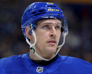 Sabres’ Beck Malenstyn continues killing penalty after skate hits hand