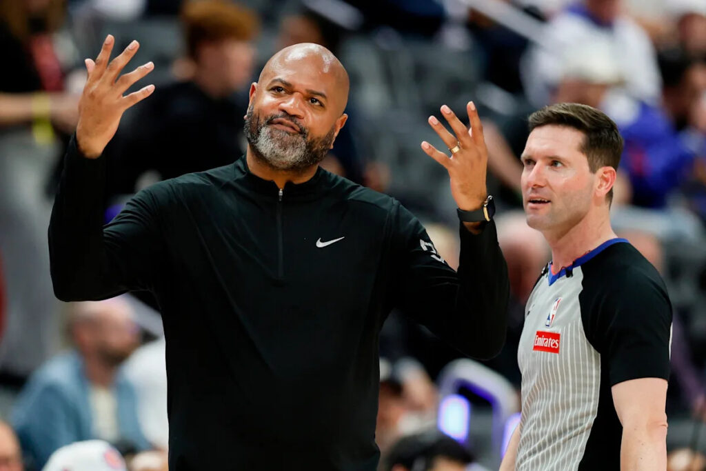 J.B. Bickerstaff calls out officials over free-throw disparity after Pistons’ Game 4 loss to Cavaliers: ‘It’s unacceptable’