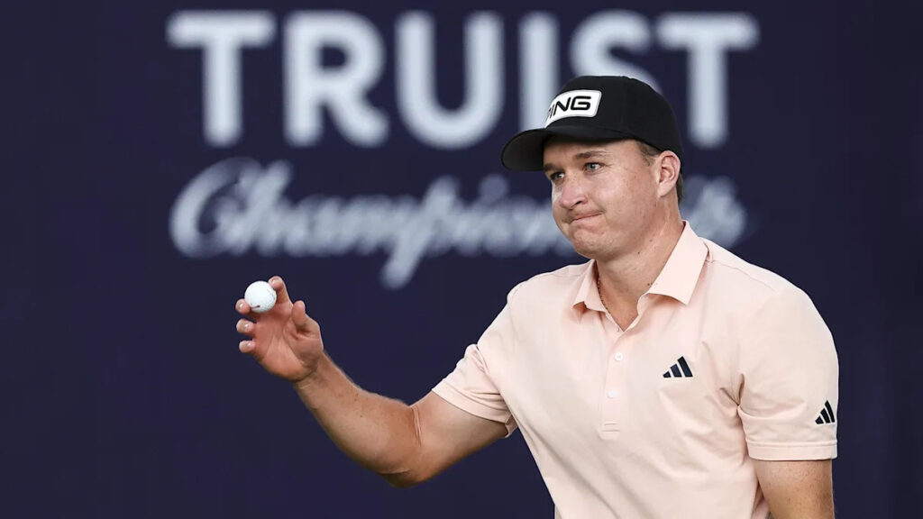 Matt McCarty makes 220 feet of putts as Rory McIlroy struggles to make birdies at Truist