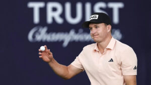 Matt McCarty makes 220 feet of putts as Rory McIlroy struggles to make birdies at Truist