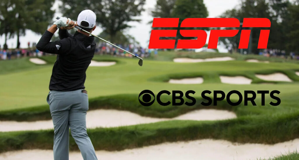CBS will not be part of ESPN’s PGA Championship early-round coverage this year
