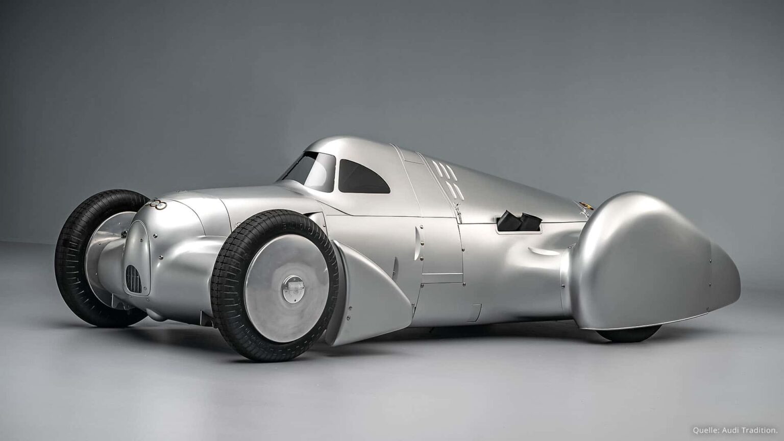 Audi Has Recreated A 16-Cylinder Record Car