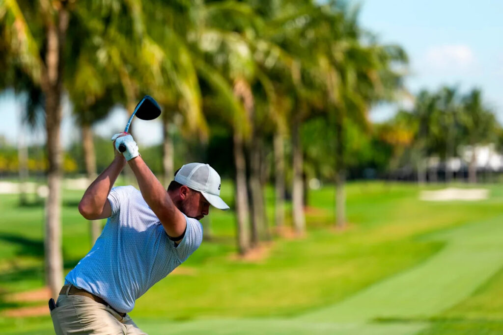 The ride continues for Alex Fitzpatrick, who’s in the mix at Doral’s Cadillac Championship