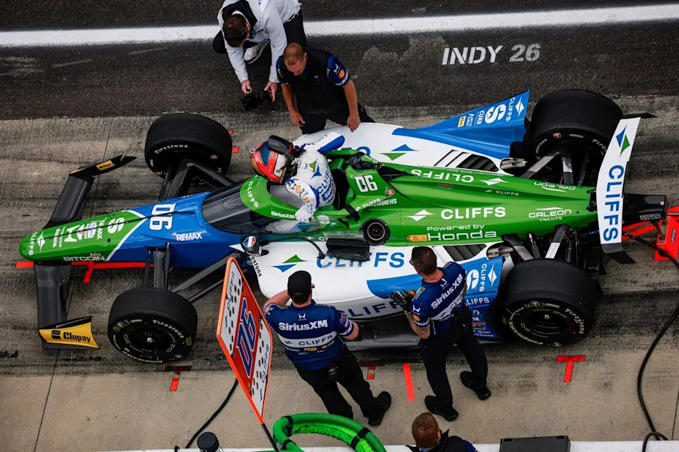 Helio Castroneves , Meyer Shank Racing w/Curb Agajanian Honda