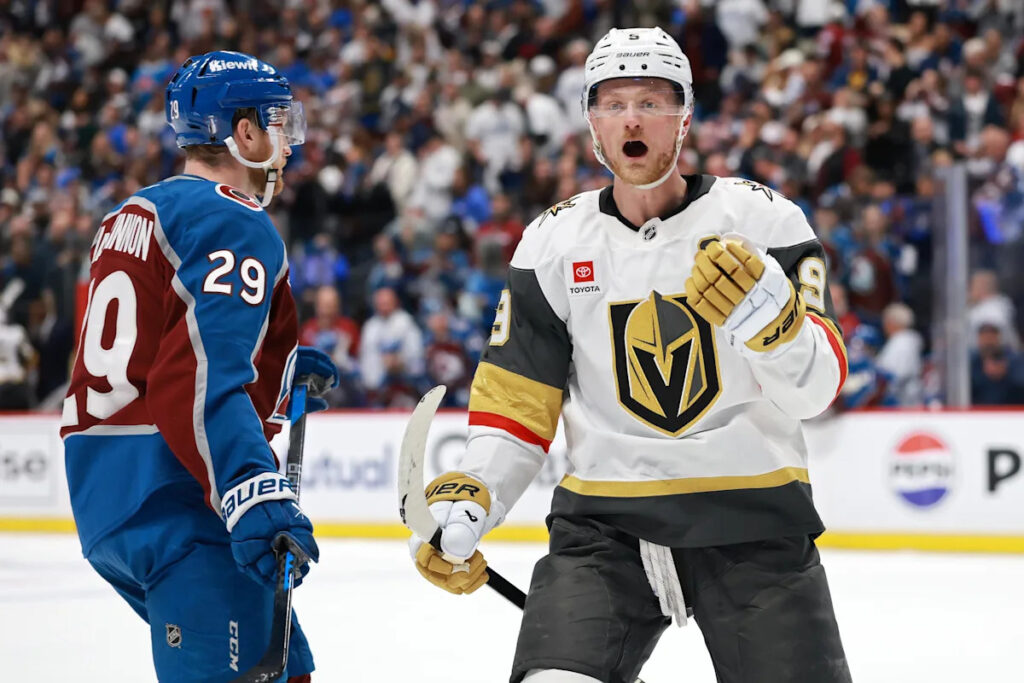 Avalanche fall 4-2 to Vegas in Western Conference Final Opener