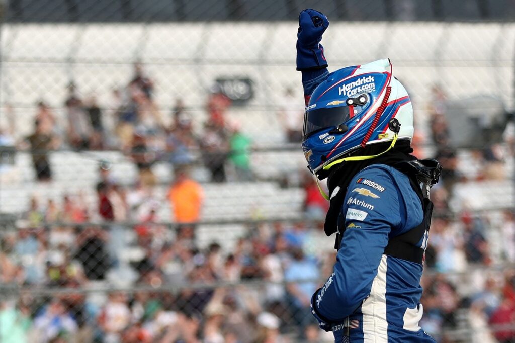 Corey Day runs down Allgaier to win NASCAR O’Reilly race at Dover
