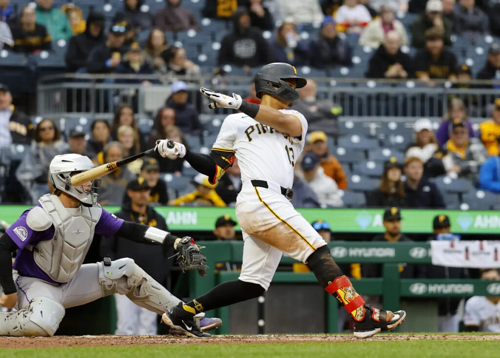 Endy Rodriguez sighting lifts Pirates over Rockies