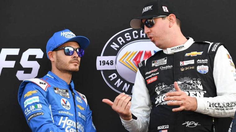 Watch Kyle Larson’s son console Kyle Busch’s family during stirring Coca-Cola 600 tribute Watch Kyle Larson’s son console Kyle Busch’s family during stirring Coca-Cola 600 tribute