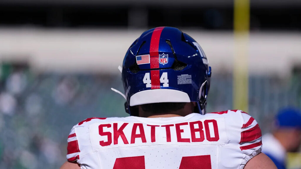 Cam Skattebo shooting for a 2,000-yard season