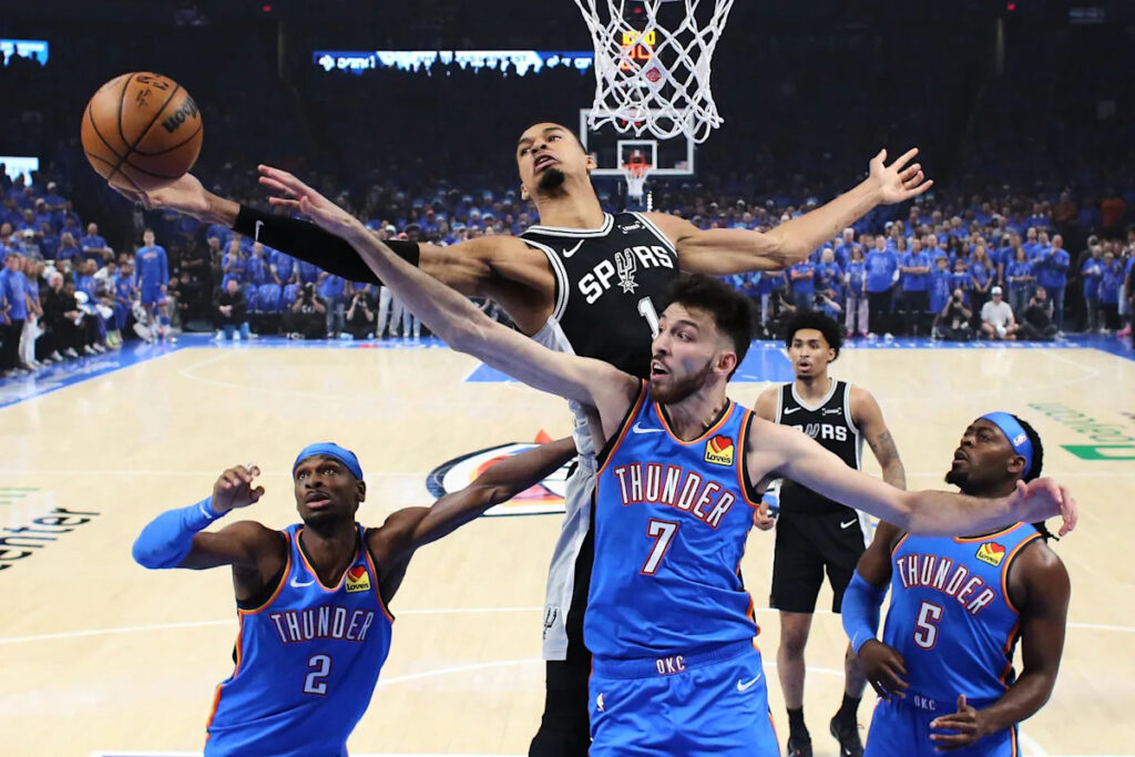 Spurs-Thunder matchup lives up to the hype, and Victor Wembanyama goes completely beyond it