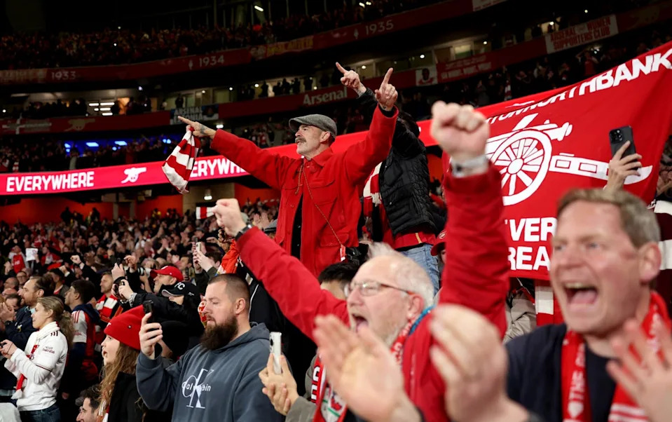 Arsenal fans’ long wait for a Premier League title is at an end (Getty)