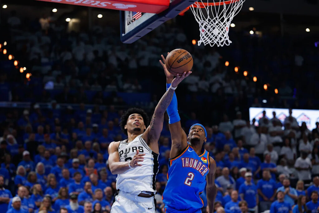 Dylan Harper injury update: Why Spurs rookie left Game 2 vs. Thunder