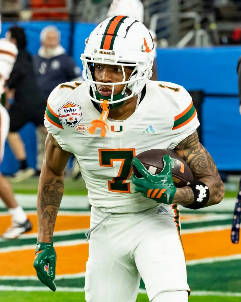 Daniels began his college career playing at Liberty during his first four years. After that, he had a year at LSU and spent the last year at the University of Miami. ISI Photos via Getty Images