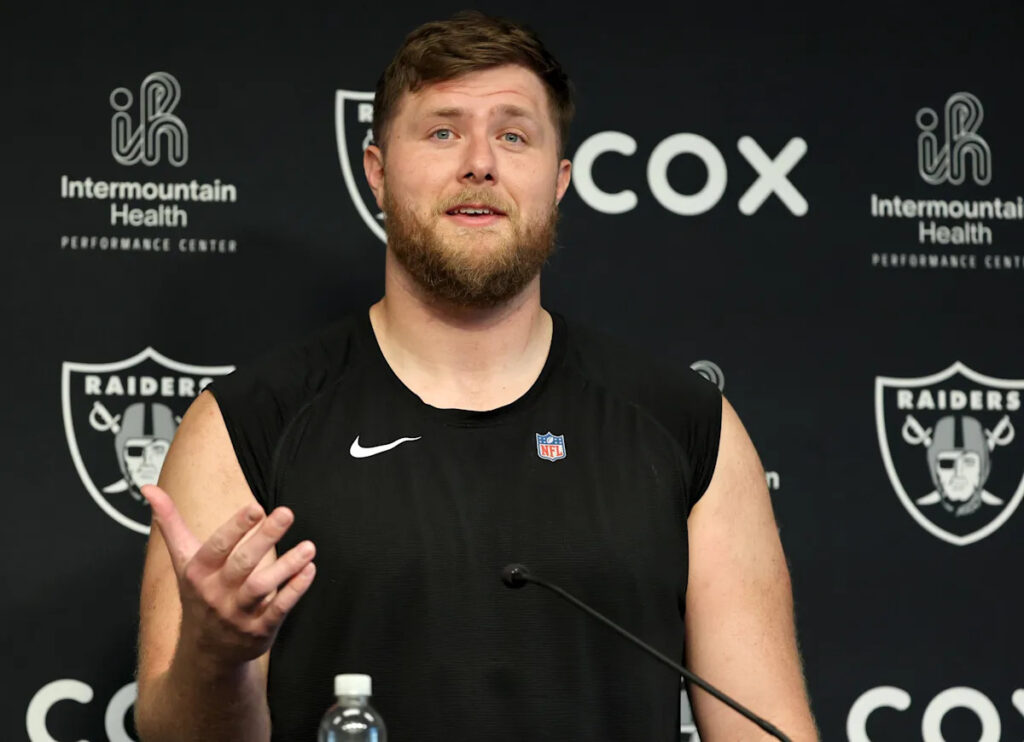Raiders OT Kolton Miller sees the standard higher for the OL Raiders OT Kolton Miller sees the standard higher for the OL