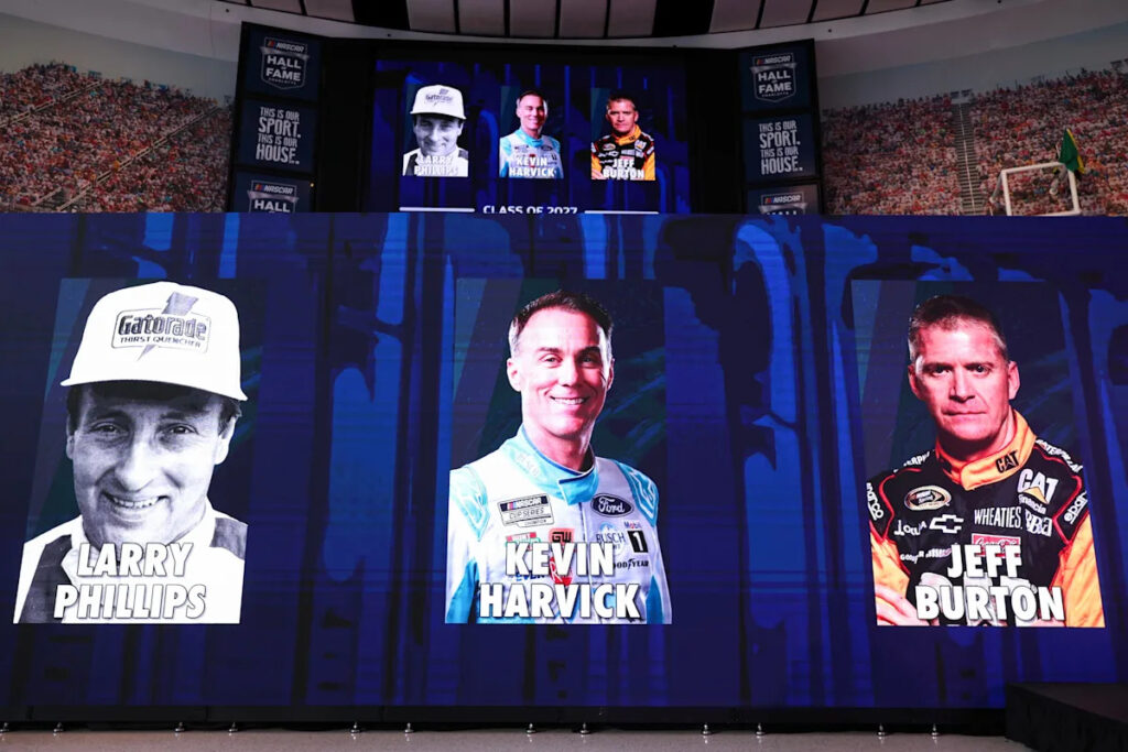 Kevin Harvick, Jeff Burton selected for 2027 NASCAR Hall of Fame class