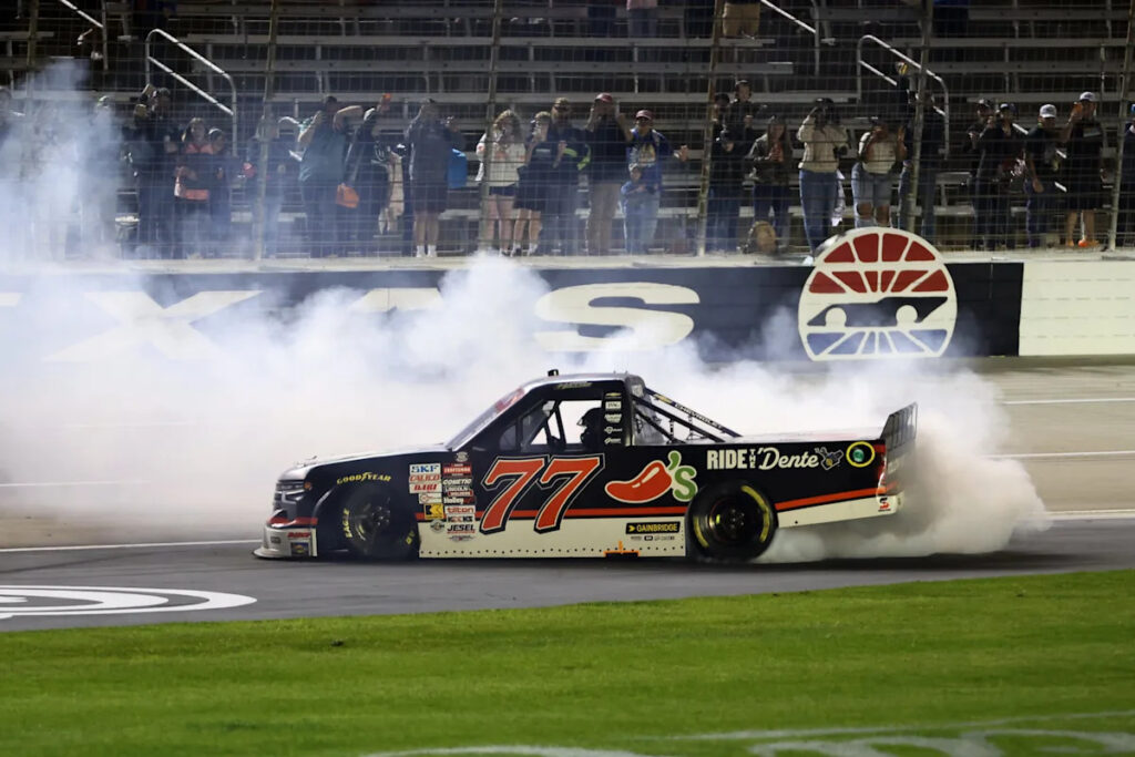 Carson Hocevar wins NASCAR Truck Series race at Texas in May 2026
