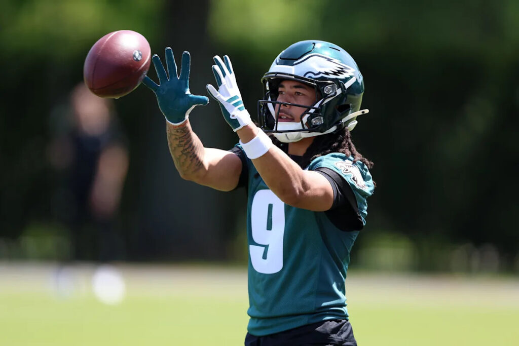 Eagles rookie jersey numbers for 2026 NFL Draft picks and UDFA signings