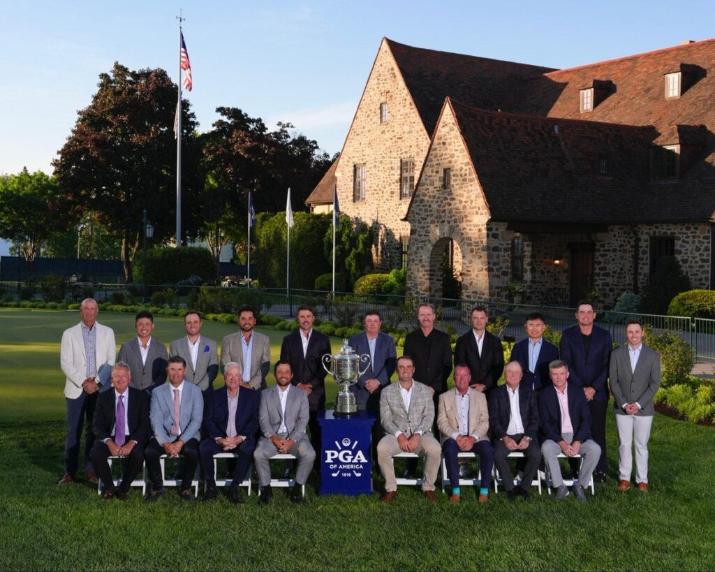 PGA of America releases 2026 PGA Champions Dinner portrait at Aronimink