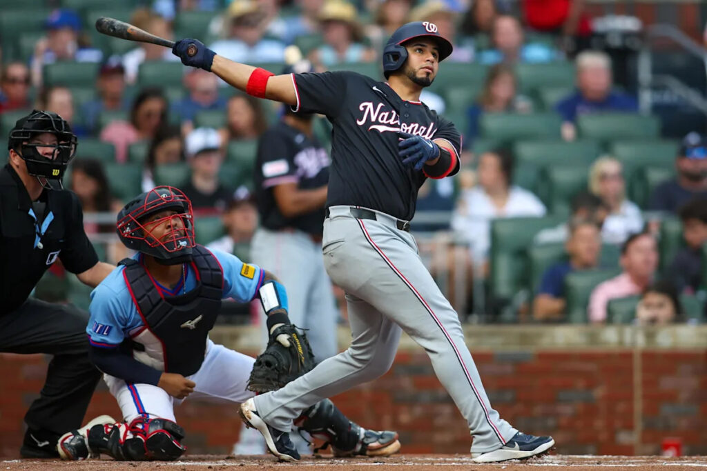 Keibert Ruiz is playing the best baseball of his career for the Washington Nationals Keibert Ruiz is playing the best baseball of his career for the Washington Nationals
