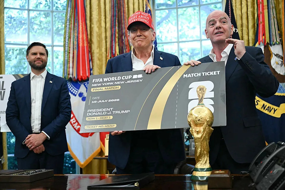 The 2026 World Cup bid document said tickets to the final would cost a maximum of $1,550 (AFP via Getty Images)