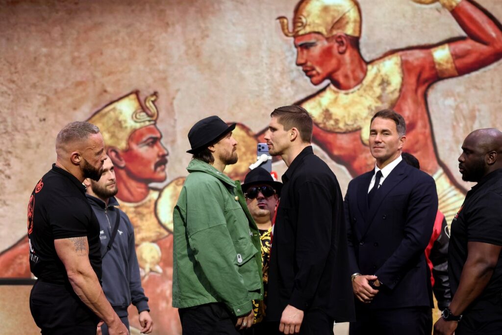 Oleksandr Usyk’s showdown with Rico Verhoeven at the pyramids will be magical… but also murky Oleksandr Usyk’s showdown with Rico Verhoeven at the pyramids will be magical… but also murky