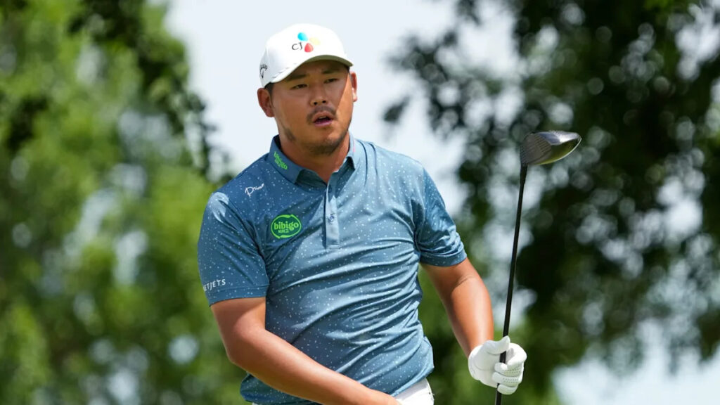 Si Woo Kim hangs on to Byron Nelson lead and has Scottie Scheffler and Wyndham Clark chasing